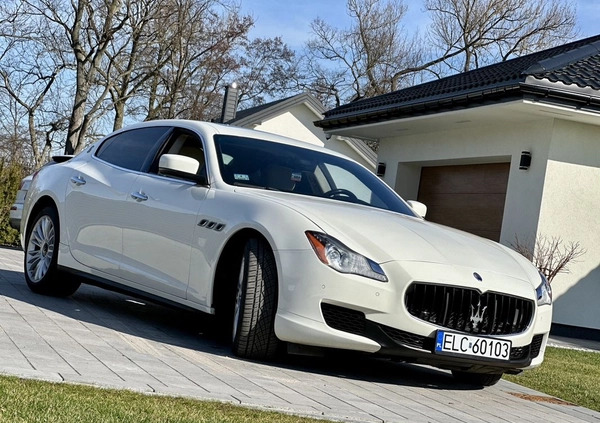 Maserati Quattroporte cena 143000 przebieg: 52000, rok produkcji 2014 z Łowicz małe 254